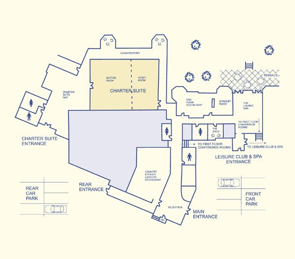 Ground Floor Table plan
